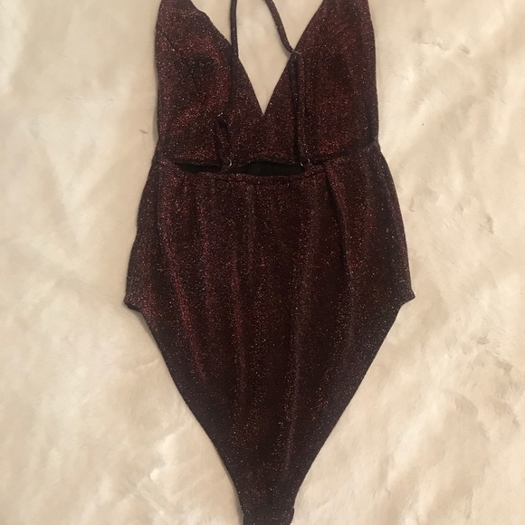 Burgandy Bodysuit - Picture 2 of 2